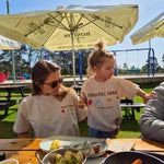 Snack Provider Adult Tee | Matching Family T-shirts Sandy Beige Compass & Cradle