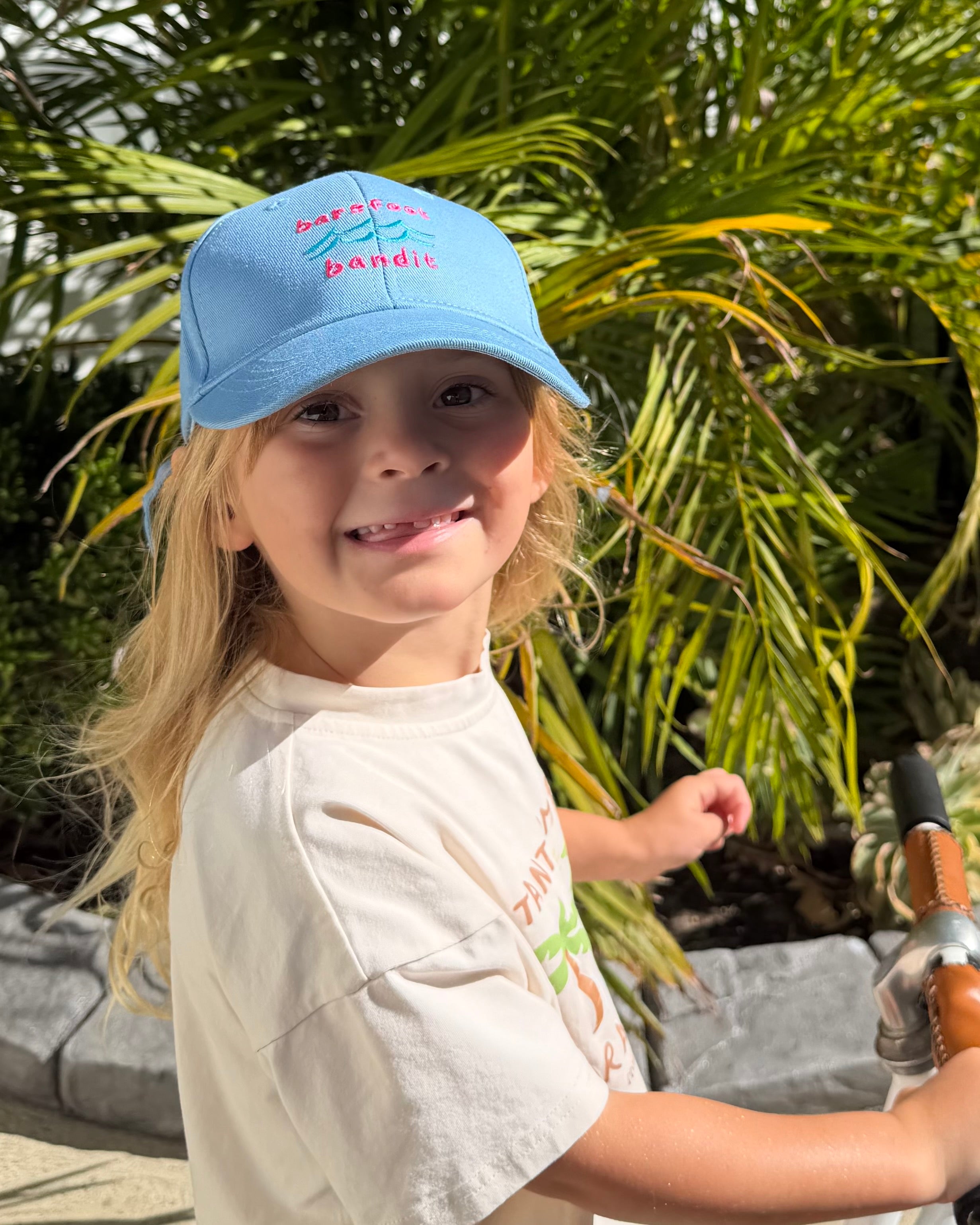 Barefoot Bandit|  Kids Cap (Ages 1-6) - Compass & Cradle