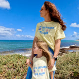 Let's Explore Por Favor |  Lemon Yellow | Terry Towelling Set| Premium Kids Wear - Compass & Cradle