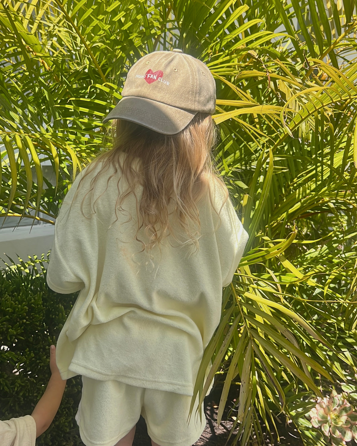 Kids Cap (Ages 1–6) | Mums Fan Club Light Brown - Compass & Cradle