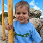 Mi Chilito Kids Shirt & Shorts Set | Blue | Matching family outfits Australia - Compass & Cradle