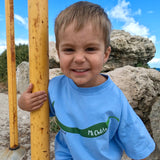 Mi Chilito Kids Shirt & Shorts Set | Blue | Matching family outfits Australia - Compass & Cradle