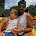 Big Kahuna Men’s White Tank Top | Matching Son and Dad Top - Compass & Cradle