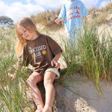 Sun Kissed Club Kids Summer Oversized Shirt