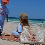 oversized beach bag holiday tote Australia 