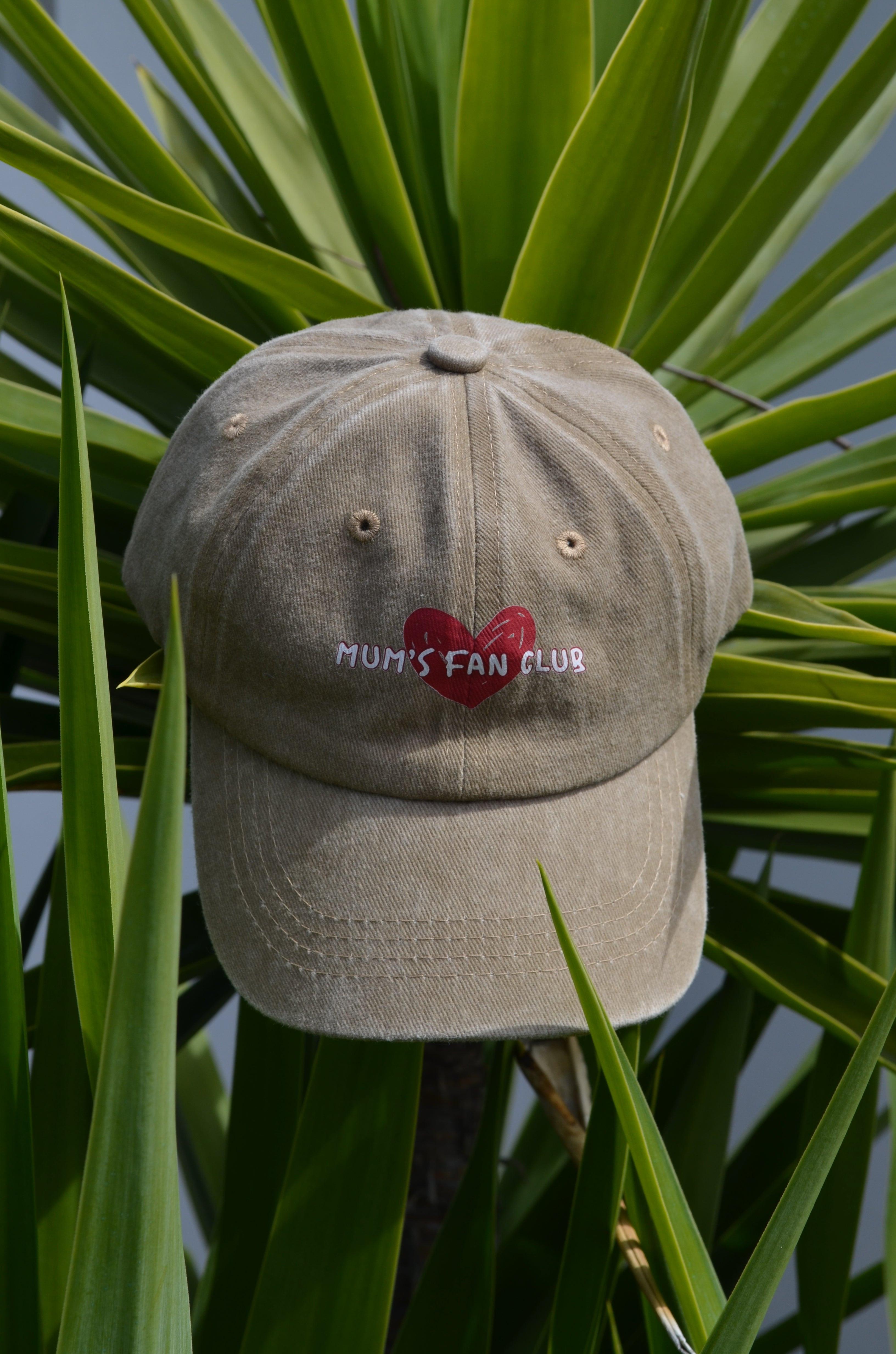 Kids Cap (Ages 1–6) | Mums Fan Club Light Brown - Compass & Cradle
