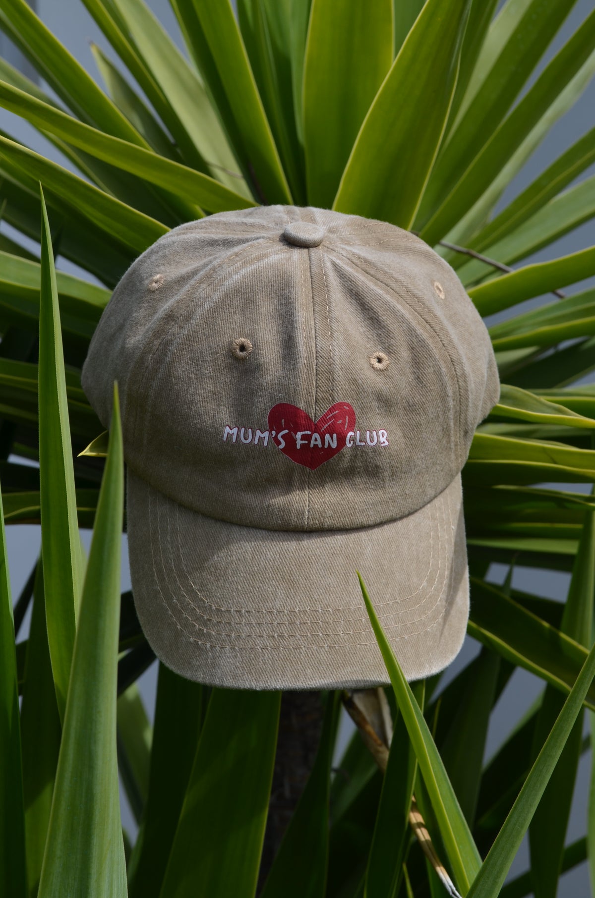 Kids Cap (Ages 1–6) | Mums Fan Club Light Brown - Compass & Cradle