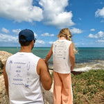 Big Kahuna Men’s White Tank Top | Matching Son and Dad Top - Compass & Cradle