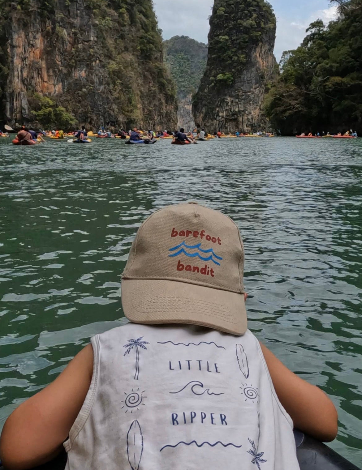 Barefoot Bandit|  Kids Cap (Ages 1-6) - Compass & Cradle