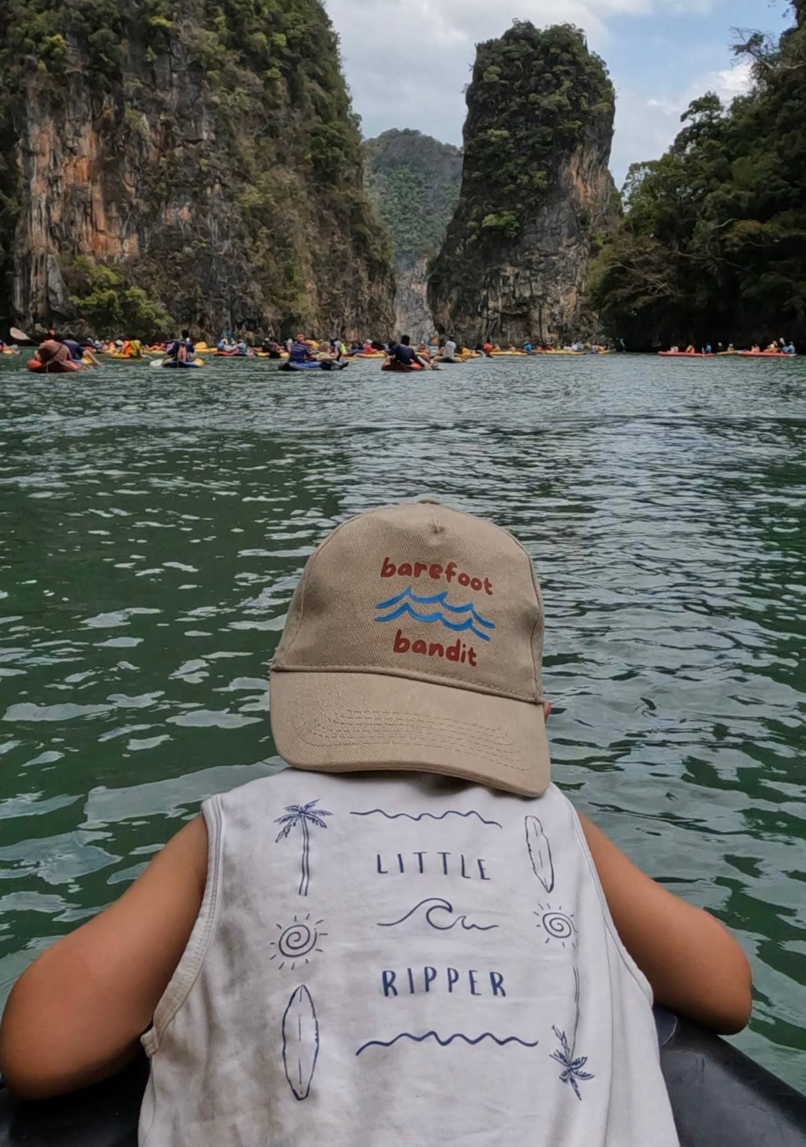 Barefoot Bandit|  Kids Cap (Ages 1-6) - Compass & Cradle