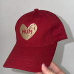 Mum Hat | Embroidered | Maroon - Compass & Cradle