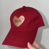 Mum Hat | Embroidered | Maroon - Compass & Cradle