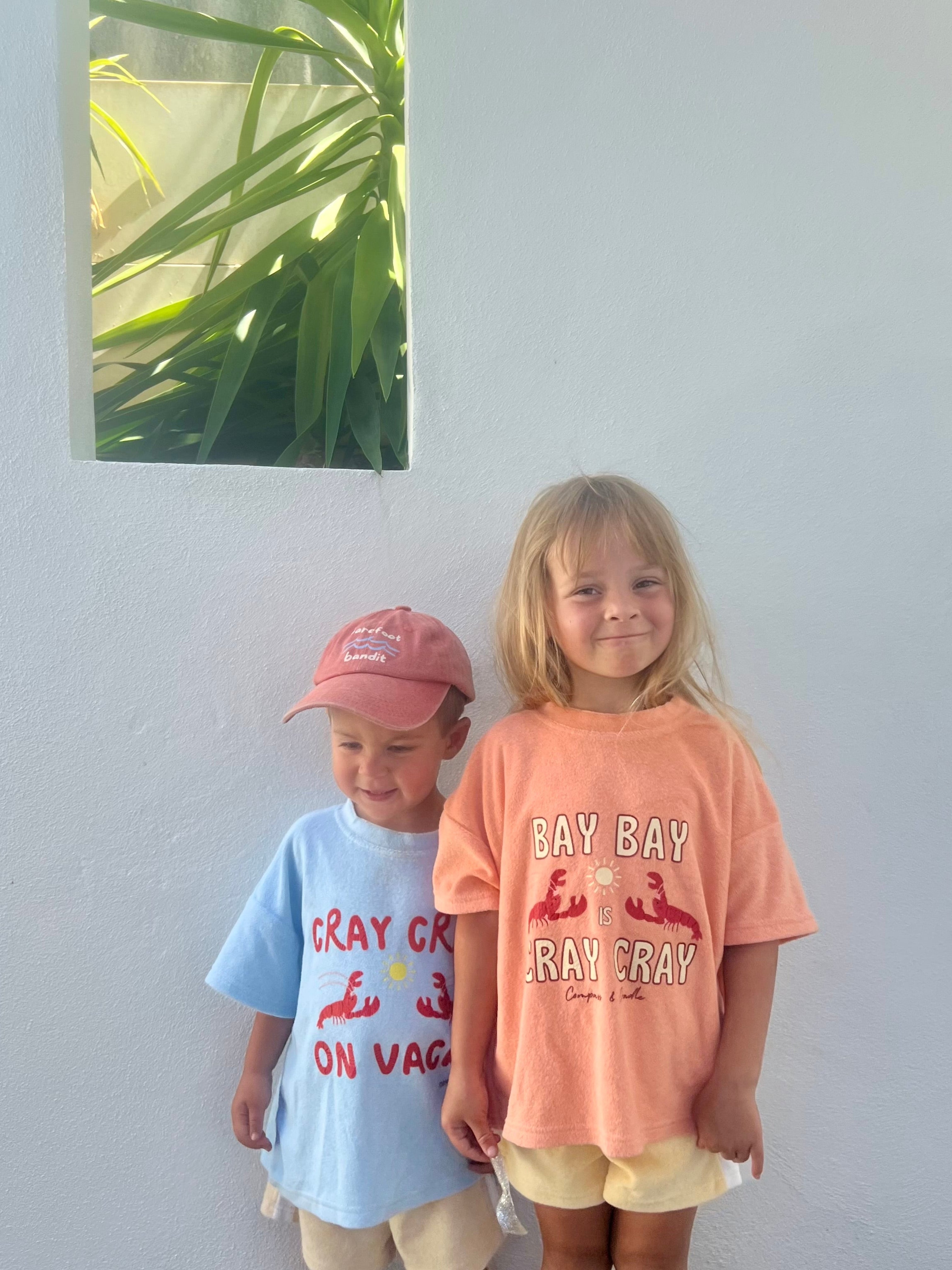 bay bay is cray cray Premium kids beachwear Australia