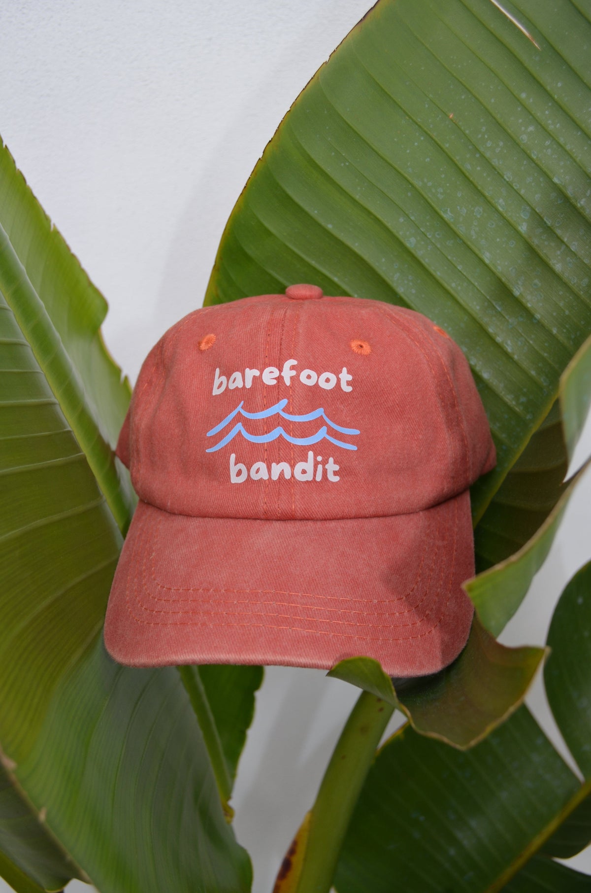 Kids coastal cotton sun cap barefoot bandits compass and cradle