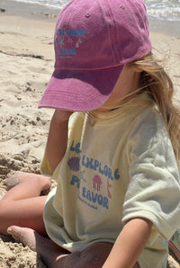 Oversized kids beach set in  yellow, comfortable and long-lasting