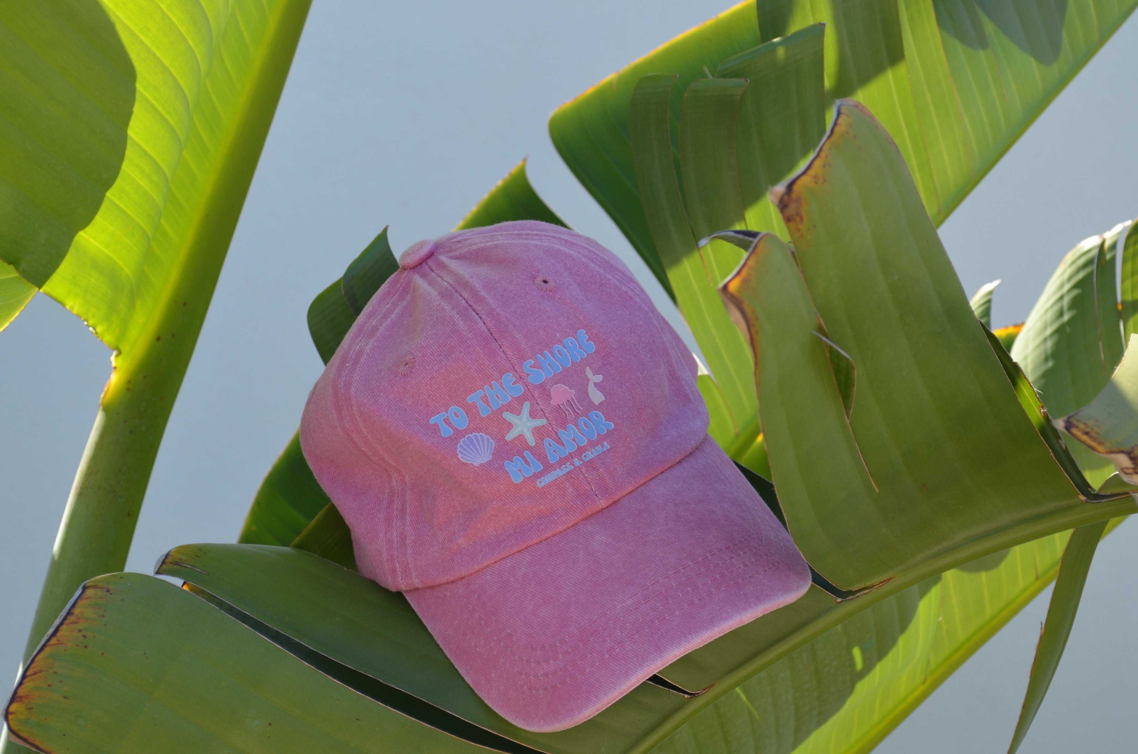 Mum Cap Pink | To the Shore Mi Amor - Compass & Cradle